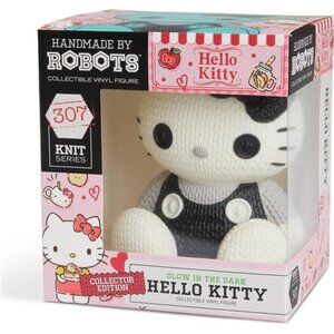 Handmade by Robots  Hello Kitty and Friends - Hello Kitty #307-Glow in the dark